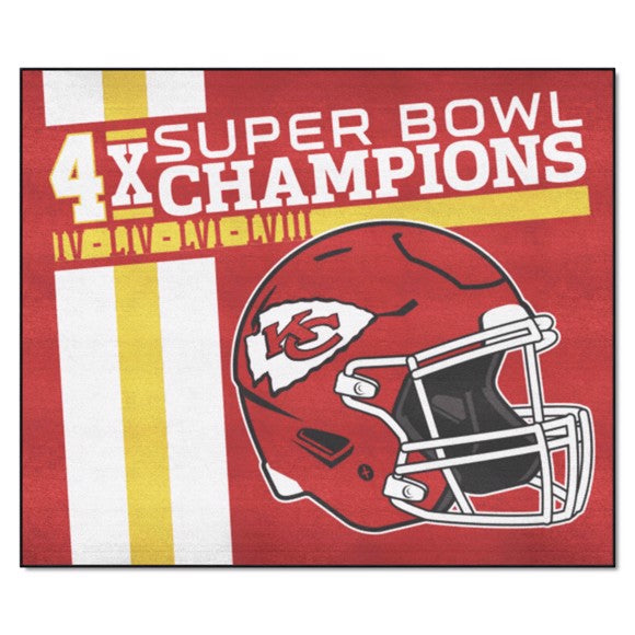 Kansas City Chiefs 4 - Time Super Bowl Champions Dynasty Ulti Mat