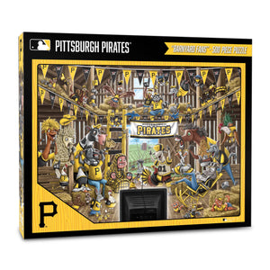 Pittsburgh Pirates Barnyard Fans 500 Piece Puzzle