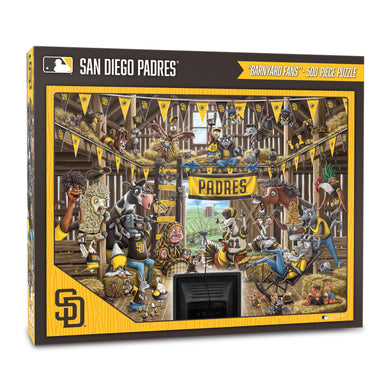 San Diego Padres Barnyard Fans 500 Piece Puzzle