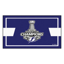 Tampa Bay Lightning 2020 NHL Stanley Cup Champions 3x5 Plush Rug