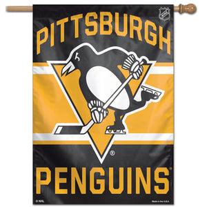 Pittsburgh Penguins Vertical Flag 28"x40"                                                              