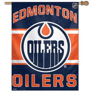 Edmonton Oilers Vertical Flag 28"x40"                                                                                