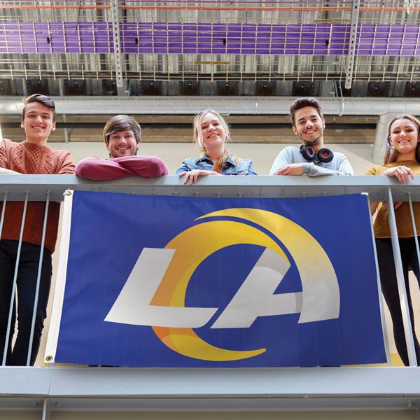 Los Angeles Rams Champions Flag Banner Super Bowl LVI 3x5 Premium