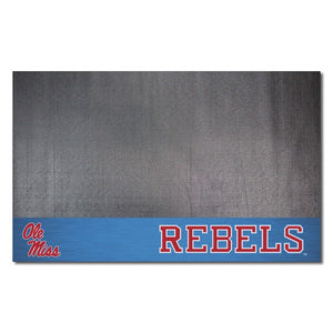 Ole Miss Rebels Script Logo Grill Mat 26"x42"