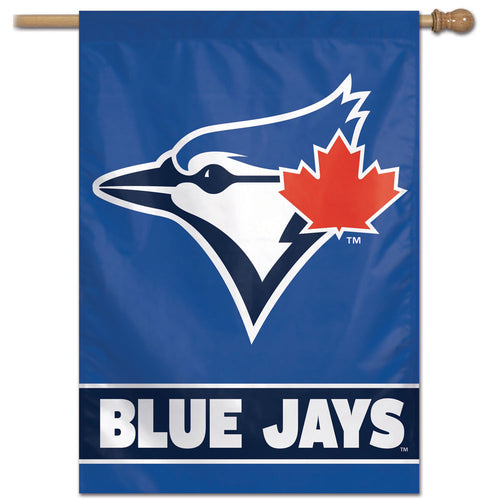 Toronto Blue Jays Wordmark Vertical Flag - 28