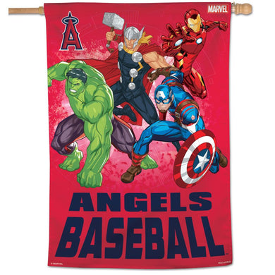 Los Angeles Angels Marvel's Avengers Vertical Flag - 28
