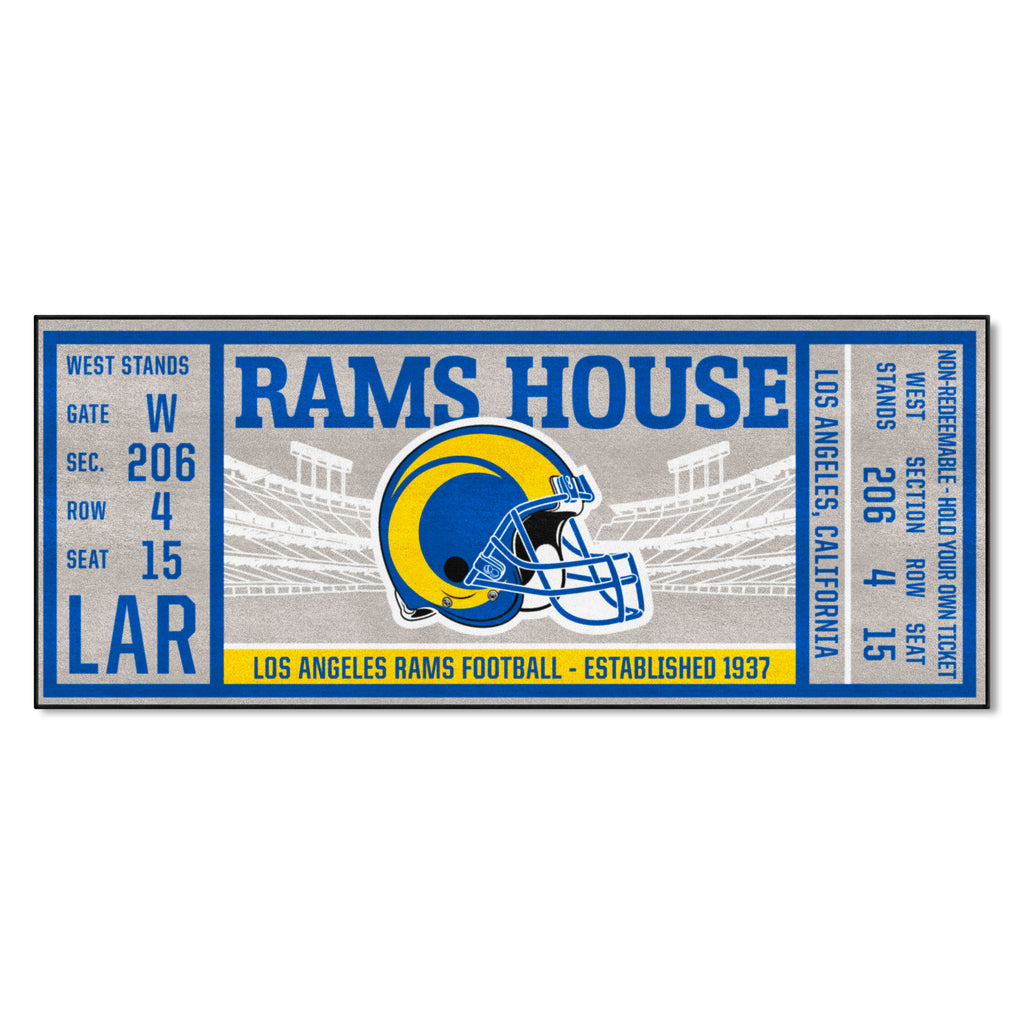 NFL - Los Angeles Chargers Ticket Runner 30x72