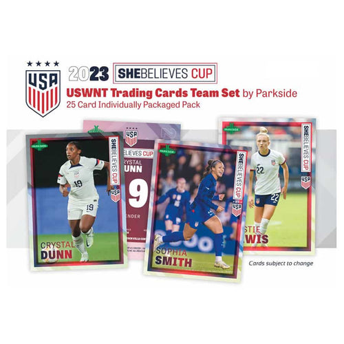 USWNT 2023 SheBelieves Cup Trading Cards Set
