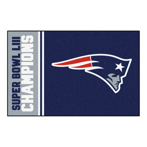 New England Patriots Super Bowl 53 Champions Starter Rug - 19"x30"