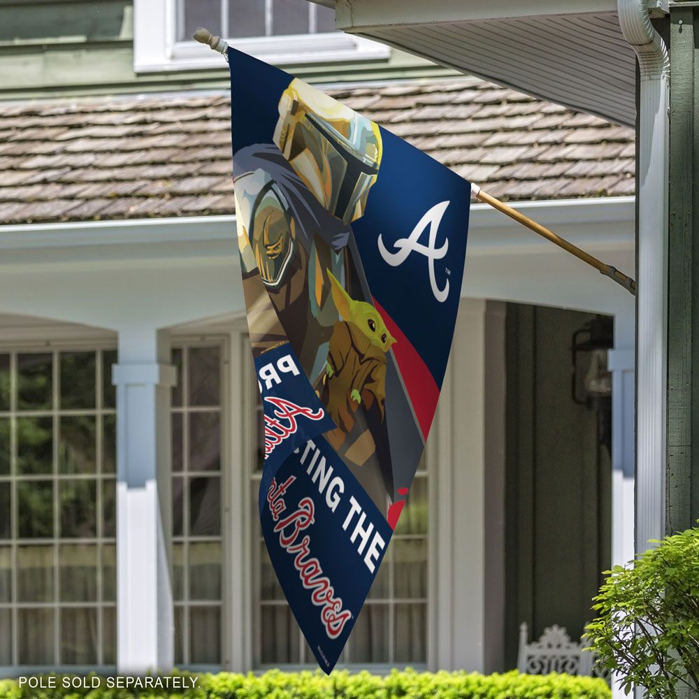 Atlanta Braves 2021 World Series Champions Vertical Flag - 28x40