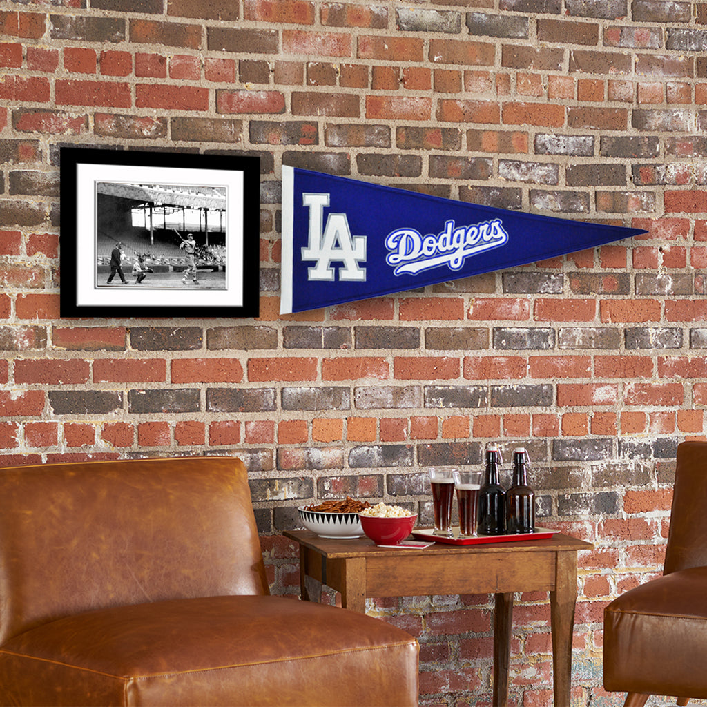 MLB Los Angeles Dodgers Baseball Tradition Wood Sign Panel