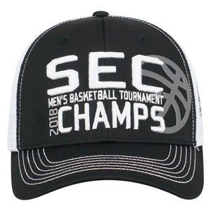 kentucky wildcats 2018 sec basketball tournament champions hat