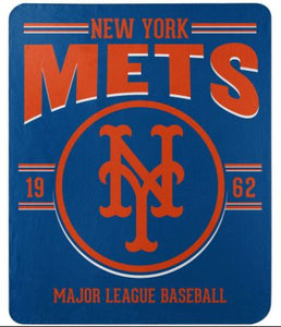 New York Mets Southpaw Design Fleece Blanket - 50"x60"