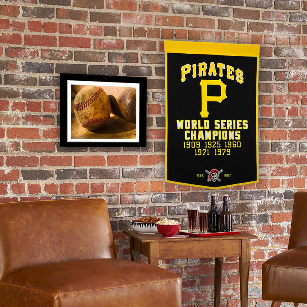 Pittsburgh Pirates Dynasty Champions Wool Banners - 24
