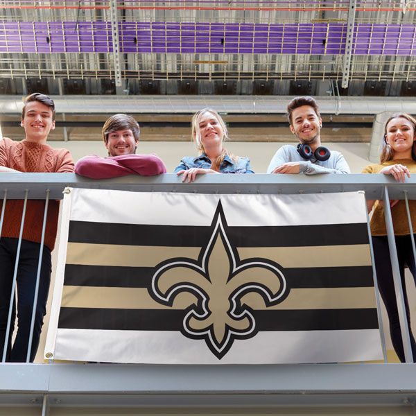 New Orleans Saints Flag 3x5 Home Stripe