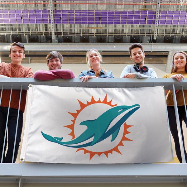 Miami Dolphins Color Rush Deluxe Flag - 3'x5' – Sports Fanz