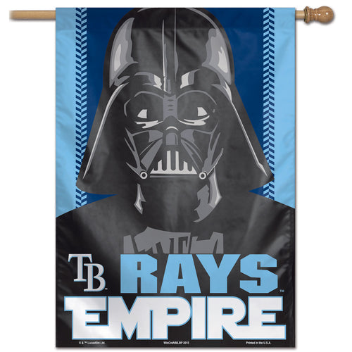 Tampa Bay Rays Star Wars Darth Vader Vertical Flag - 28