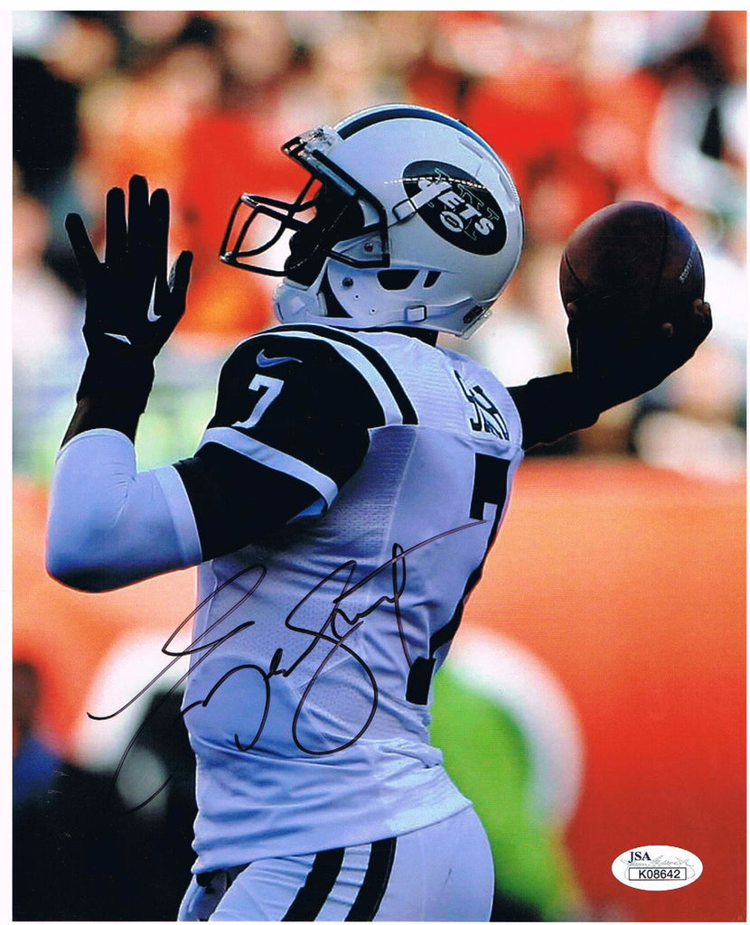 Geno Smith New York Jets Signed 8x10 Photo #3 – Sports Fanz