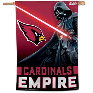 Arizona Cardinals Darth Vader Vertical Flag - 28"x40"                                                                                                     