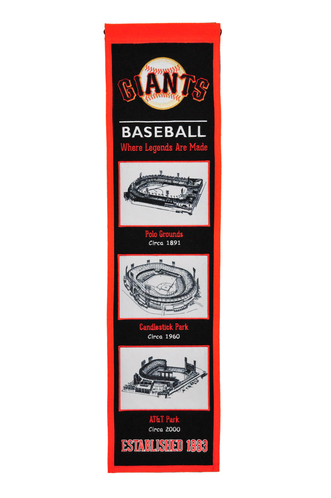 8 x 32 MLB San Francisco Giants 3D Stadium Banner