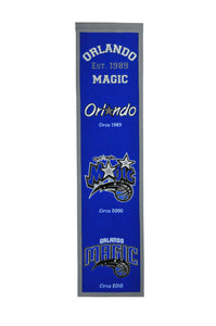 Orlando Magic Heritage Wool Banner 8"x32"