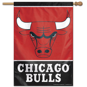 Chicago Bulls Vertical Flag 28"x40"                        