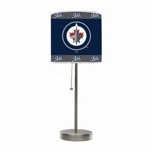 Winnipeg Jets Chrome Lamp