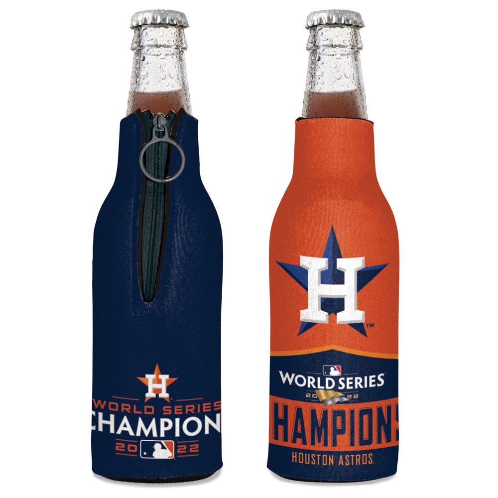 Houston Astros 2022 World Series Champs Bottle Cooler Sports Fanz