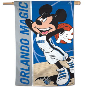 Orlando Magic Mickey Mouse Vertical Flag 28"x40"                                                                   