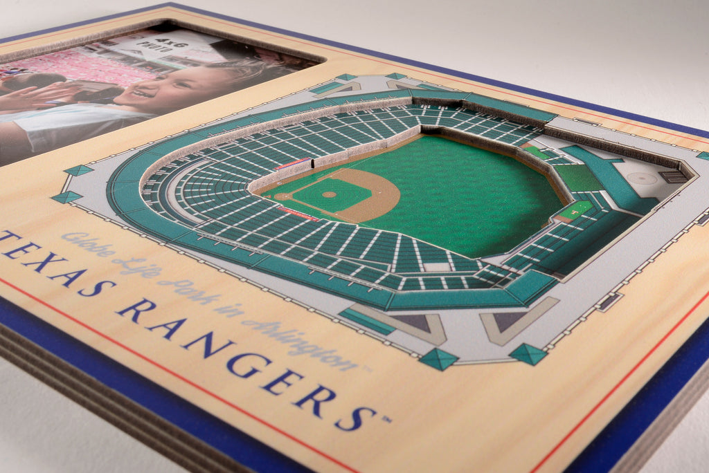 3D Graphics Texas Rangers Stadium Canvas – Best Funny Store