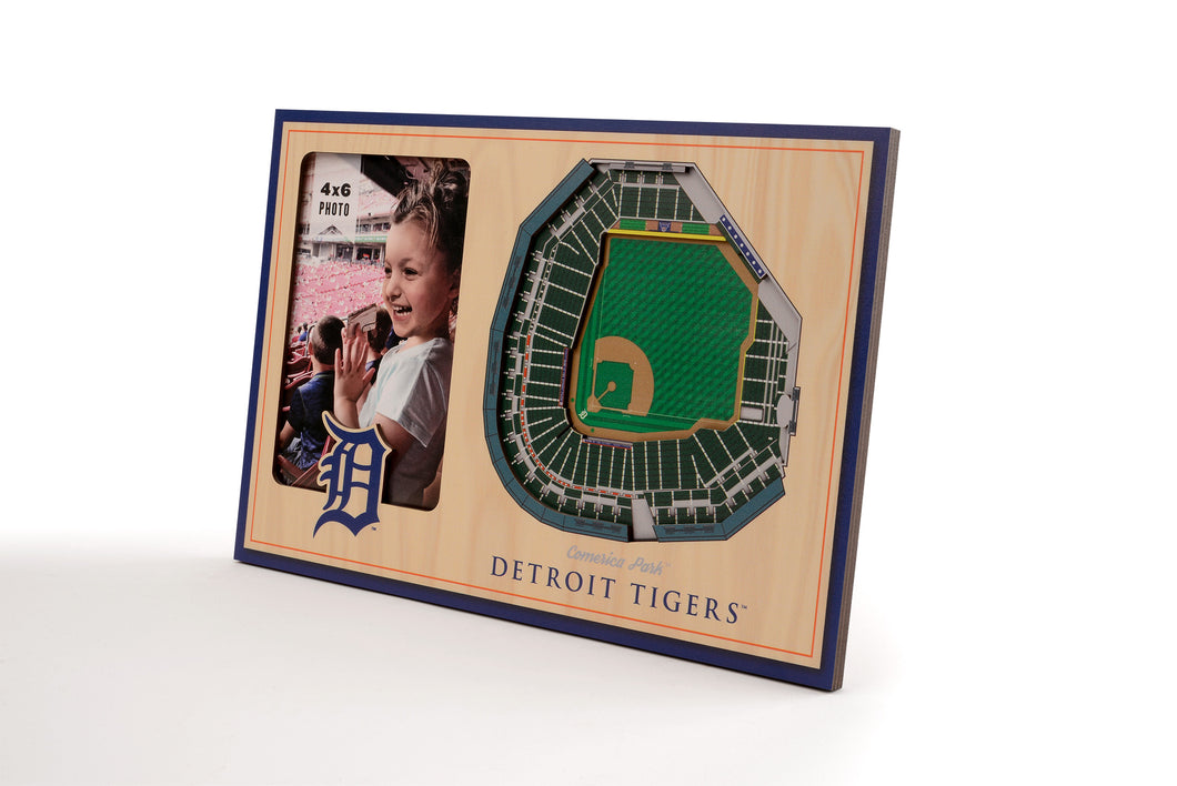 Detroit Tigers 3D StadiumViews Picture Frame