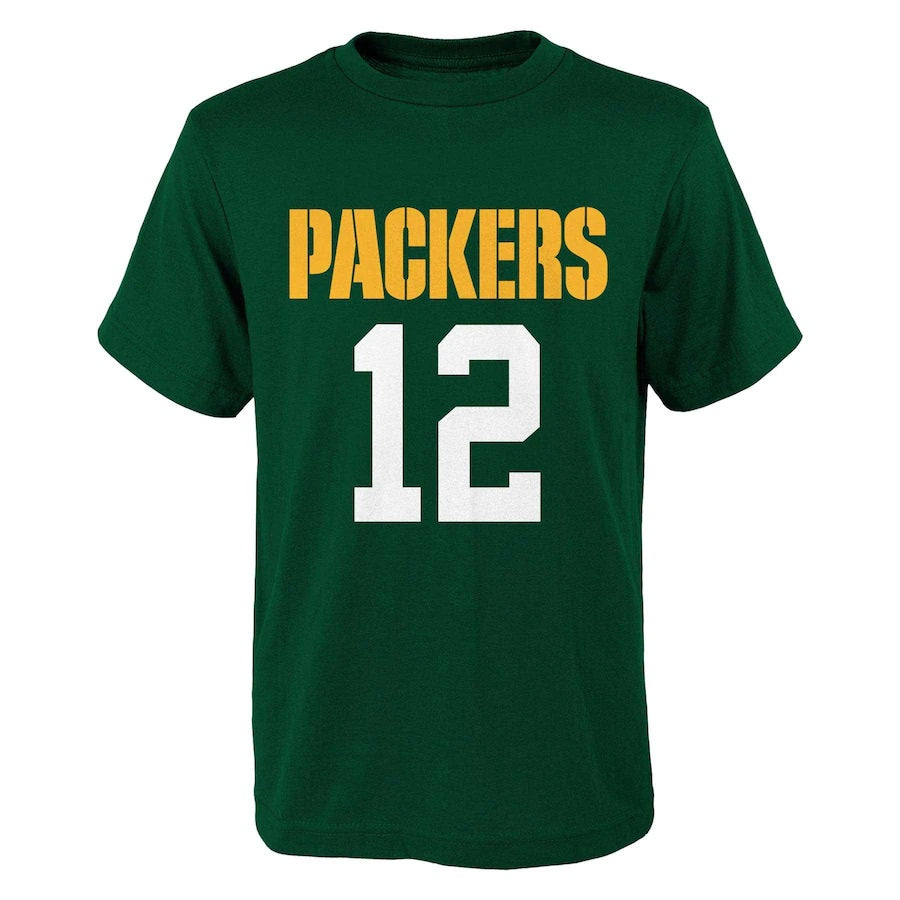 Green Bay Packers Aaron Rodgers 12 3d Jersey Polo Shirt All Over