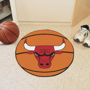 Chicago Bulls Basketball Mat- 27"