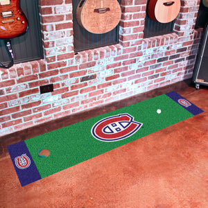 Montreal Canadiens Putting Green Mat - 18"x72"