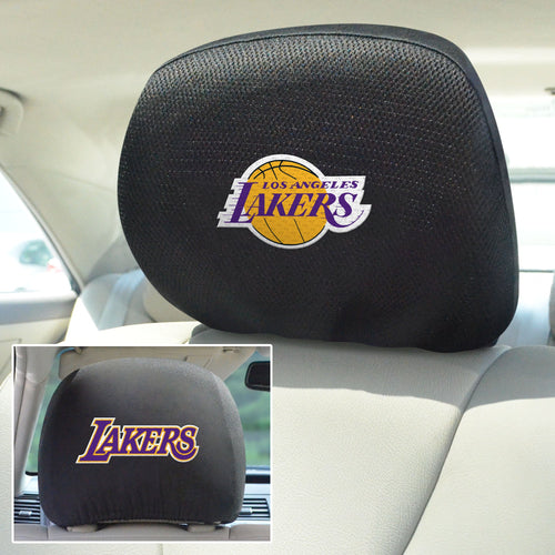 los angeles lakers head rest covers