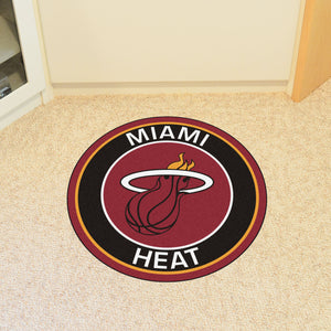Miami Heat Roundel Mat  - 27"