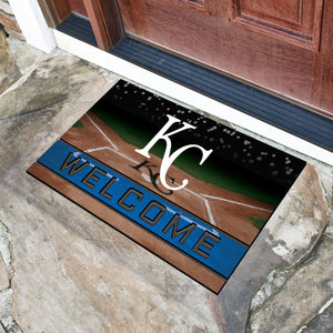 Kansas City Royals Crumb Rubber Door Mat - 18"x30"