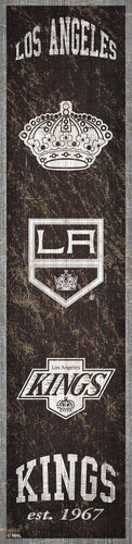 Los Angeles Kings Heritage Banner Wood Sign - 6