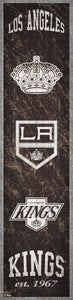 Los Angeles Kings Heritage Banner Wood Sign - 6"x24"