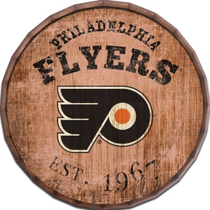 Philadelphia Flyers Established Date Barrel Top -24"