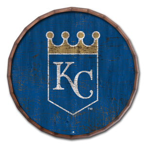 Kansas City Royals Cracked Color Barrel Top - 16"