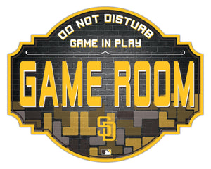 San Diego Padres Game Room Wood Tavern Sign -24"