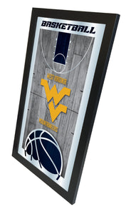 West Virginia Mountaineers Basketball Wall Mirror