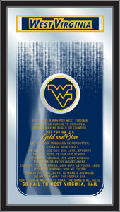 West Virginia Mountaineers Fight Song Wall Mirror