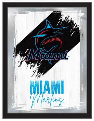 Miami Marlins Wall Mirror - 17