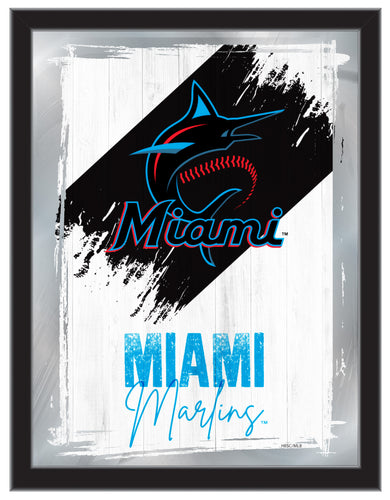 Miami Marlins Wall Mirror - 17