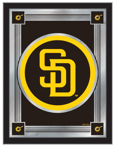 San Diego Padres Logo Wall Mirror - 17