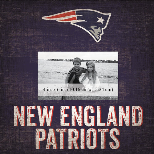 New England Patriots Team Logo Picture Frame