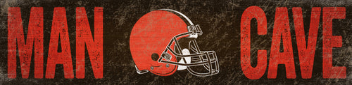 Cleveland Browns Man Cave Sign