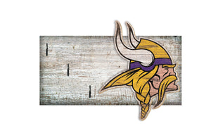 Minnesota Vikings Key Holder 6"x12"